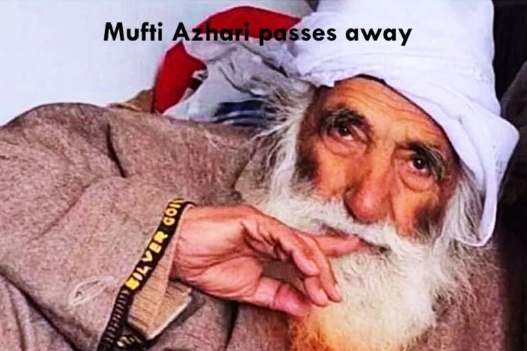 Mufti Azhari passes away (1)