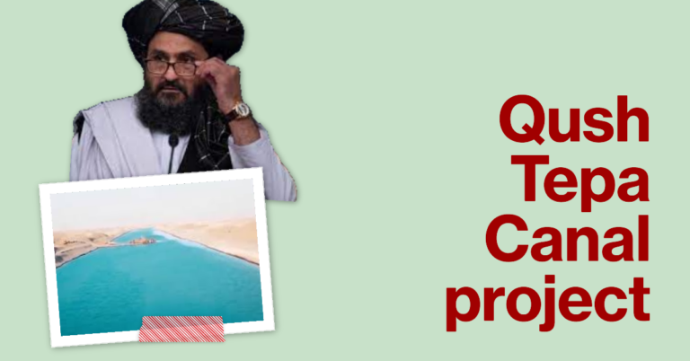 Qush Tepa Canal project